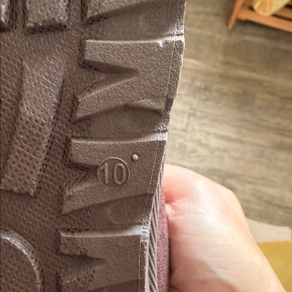 Boho / hippie Brown loafer Shoes with Cream Trim new in the box - Picture 9 of 9